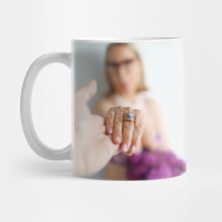 Marry Me! Photograph Featuring Two Hands Mug